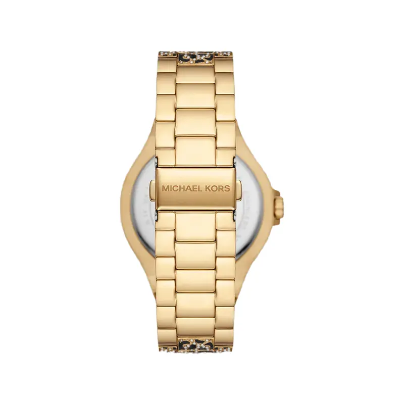 Michael Kors Oversized Lennox Pavé Gold-Tone Ladies Watch- MK7284